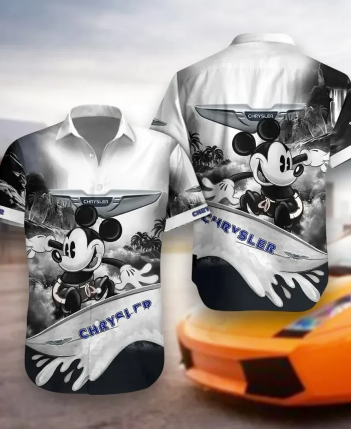 Family Car Hawaiian Shirt Exclusive Logo, Urban Driver Button Shirt CAR530
