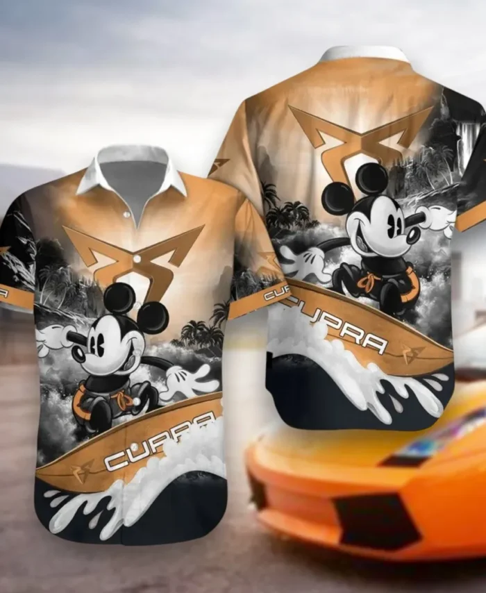 Sporty Urban Vehicle Hawaiian Shirt Exclusive Logo, Rider's Paradise Button Shirt CAR530