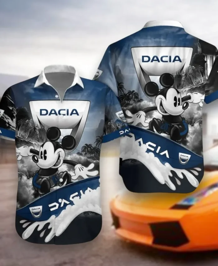 Digipower Machines Hawaiian Shirt Exclusive Logo, Urban Driver Button Shirt CAR530