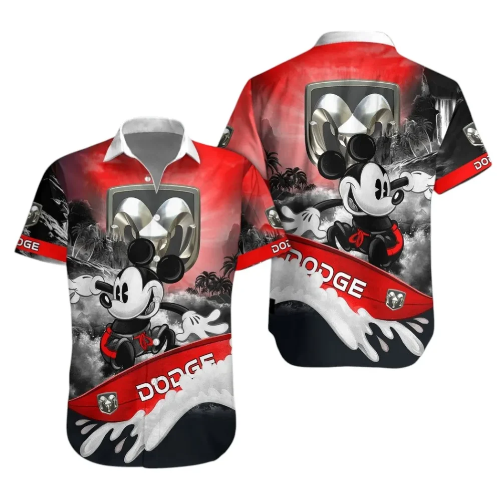 Street Machine Hawaiian Shirt Exclusive Logo, Custom Garage Button Shirt CAR530 - Image 2
