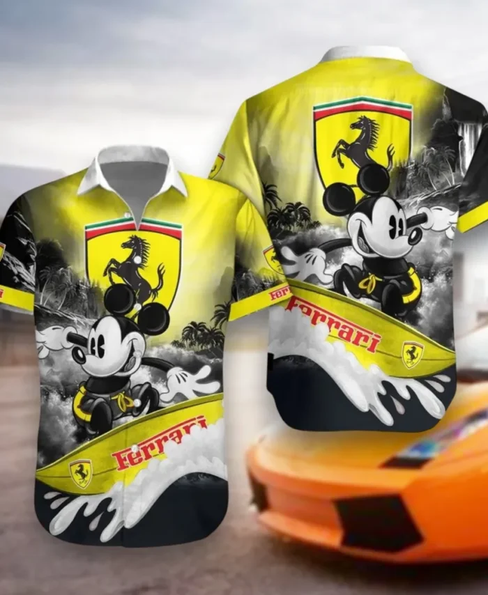 Superfast Road Car Hawaiian Shirt Exclusive Logo, Gearhead Style Button Shirt CAR530