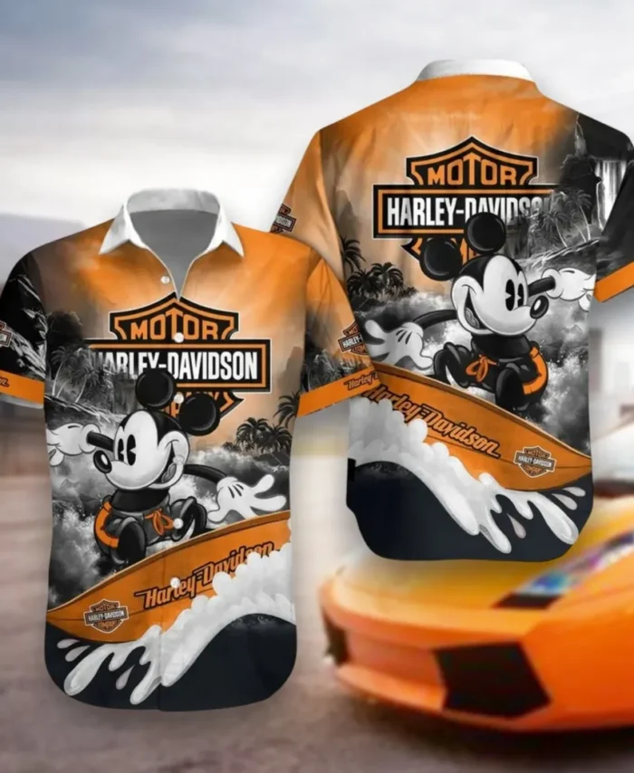 Cruiser Legend Hawaiian Shirt Exclusive Logo, Motorsport Vibe Button Shirt CAR530