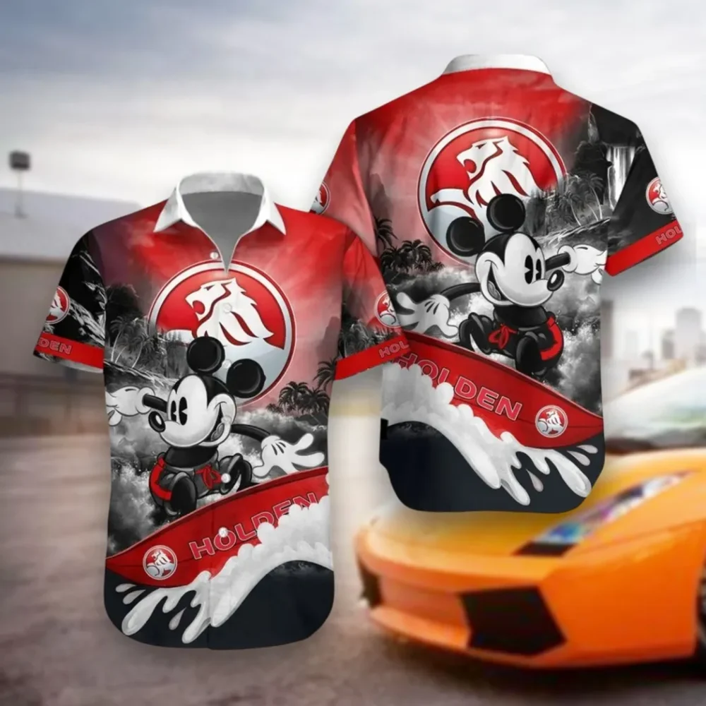 Classic Auto Hawaiian Shirt Exclusive Logo, Hot Rod Button Shirt CAR530