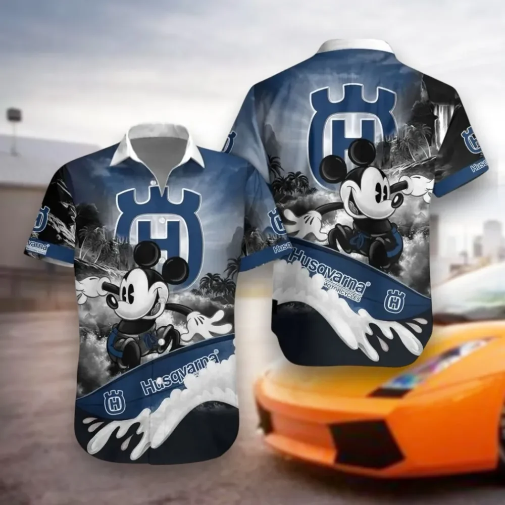 Enduro Rider Hawaiian Shirt Exclusive Logo, Motor Culture Button Shirt CAR530