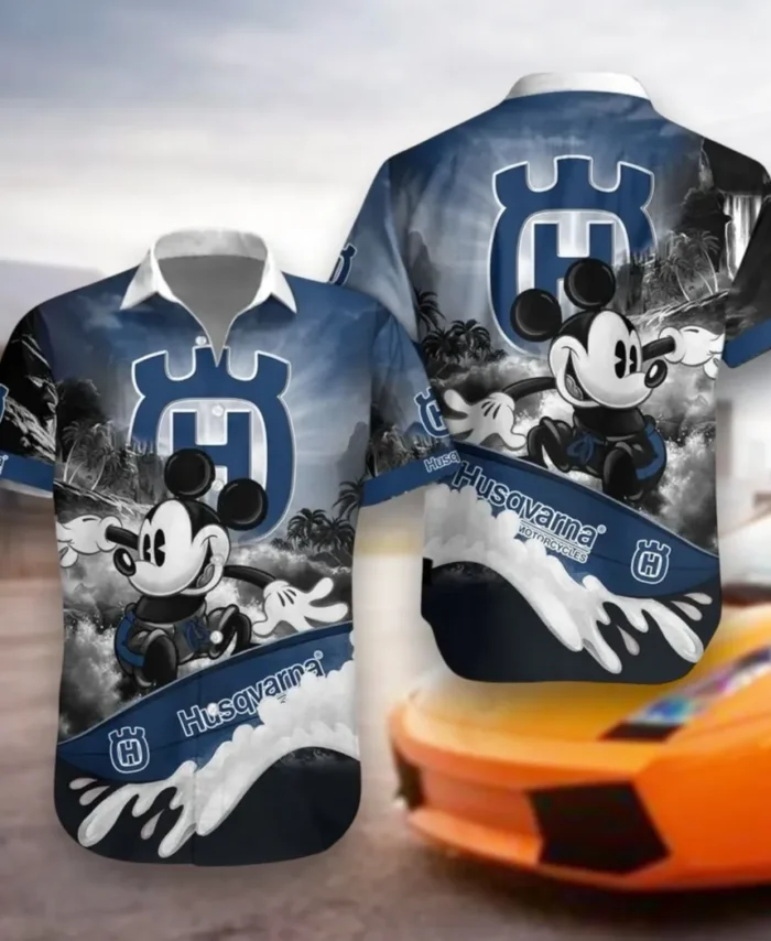Enduro Rider Hawaiian Shirt Exclusive Logo, Motor Culture Button Shirt CAR530