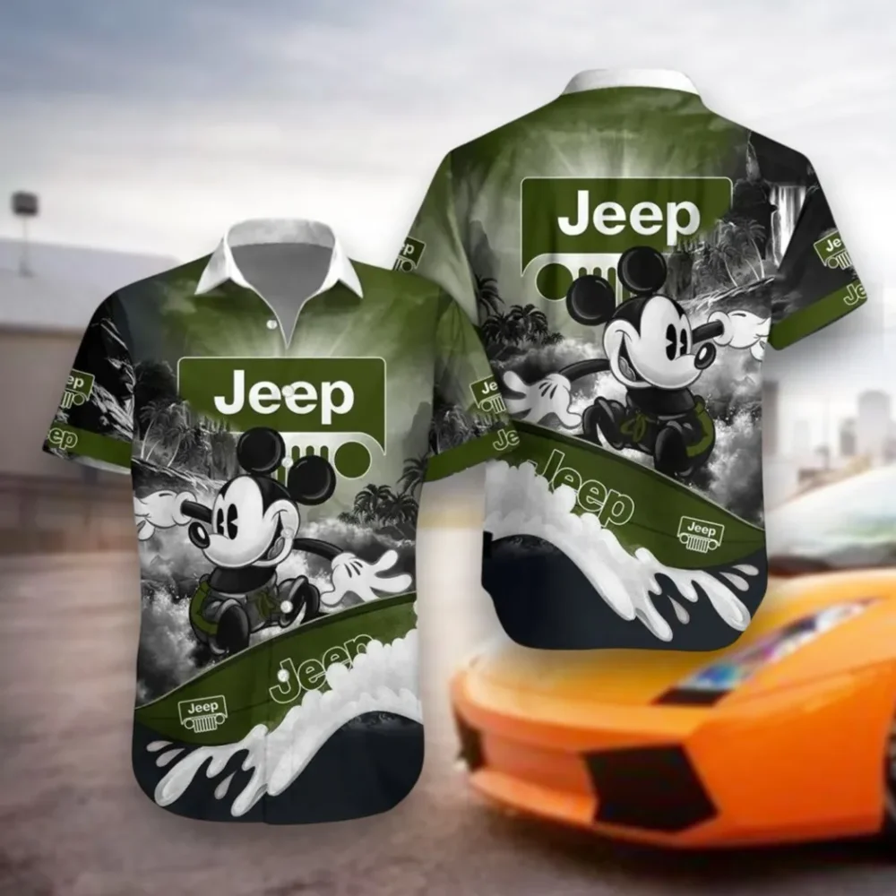 Terrain Auto Hawaiian Shirt Exclusive Logo, Highway Cruise Button Shirt CAR530