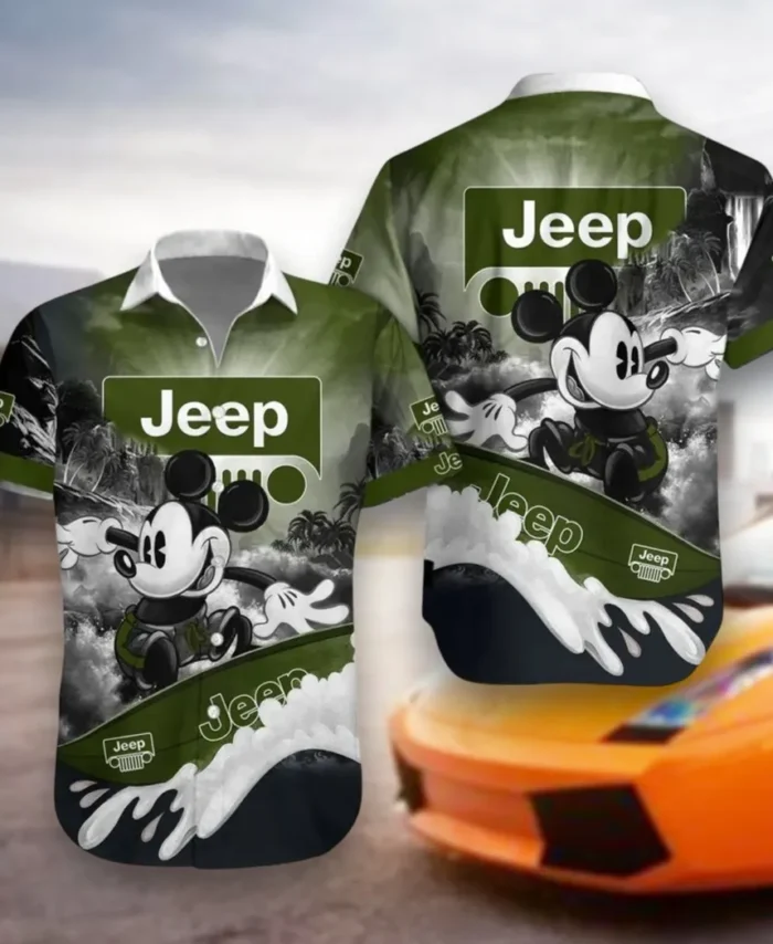 Terrain Auto Hawaiian Shirt Exclusive Logo, Highway Cruise Button Shirt CAR530