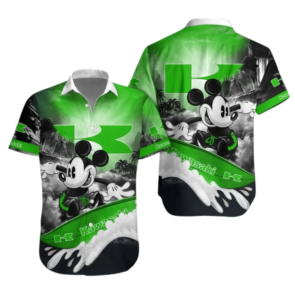 Rider’s Choice Bike Hawaiian Shirt Exclusive Logo, Road Life Button Shirt CAR530 - Image 2