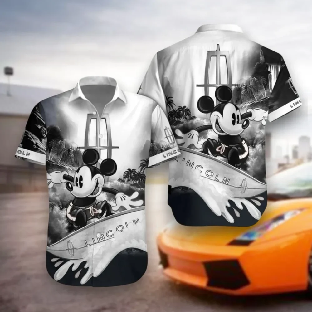 Executive Car Hawaiian Shirt Exclusive Logo, Street-Ready Button Shirt CAR530