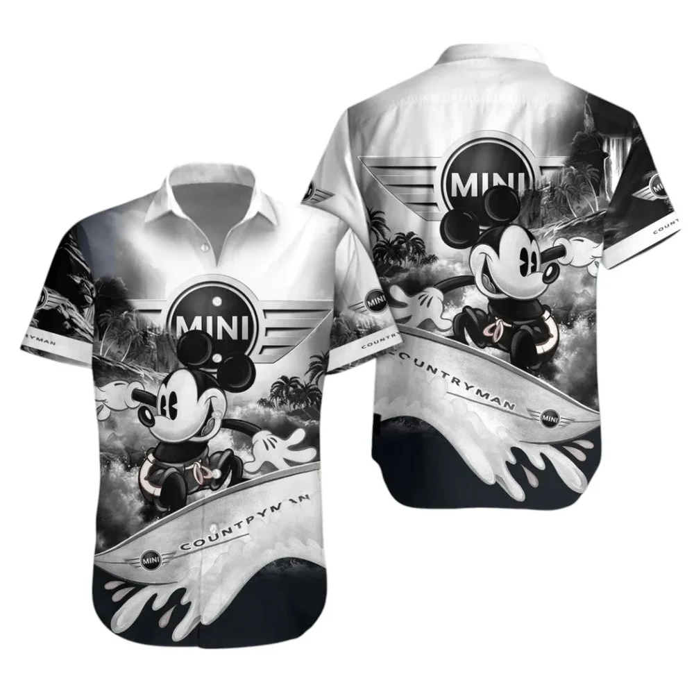 Car Hawaiian Shirt Exclusive Logo, Drift-Ready Button Shirt CAR530 - Image 2
