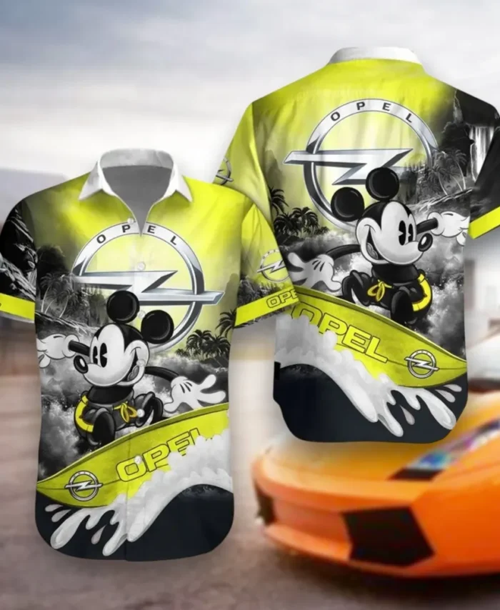 Passenger Vehicle Hawaiian Shirt Exclusive Logo, Open Road Button Shirt CAR530