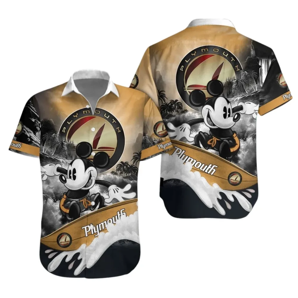 Timeless Automobile Hawaiian Shirt Exclusive Logo, Street-Ready Button Shirt CAR530 - Image 2