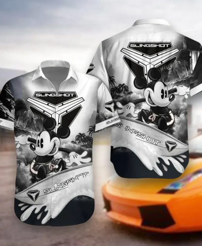 Unique Three-Wheeler Hawaiian Shirt Exclusive Logo, Summer Garage Button Shirt CAR530