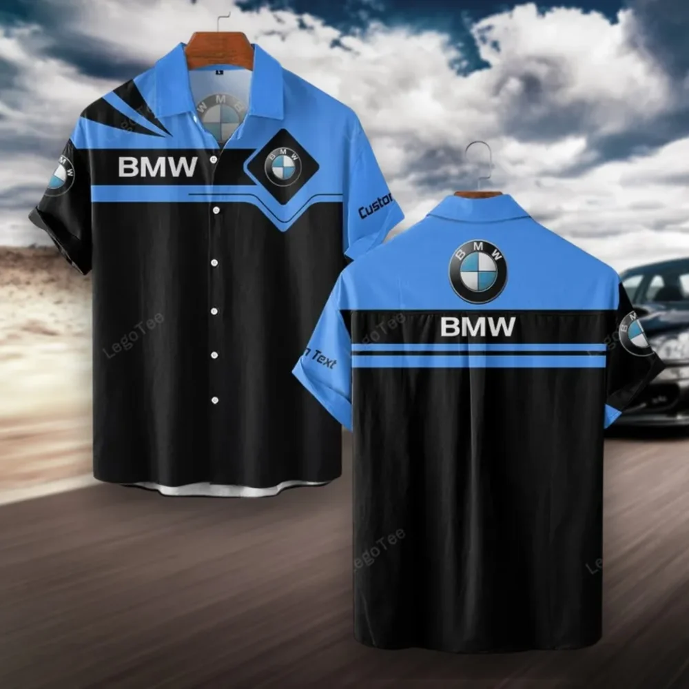 Sports Sedan Hawaiian Shirt Exclusive Logo, Performance Gear Button Shirt CAR980