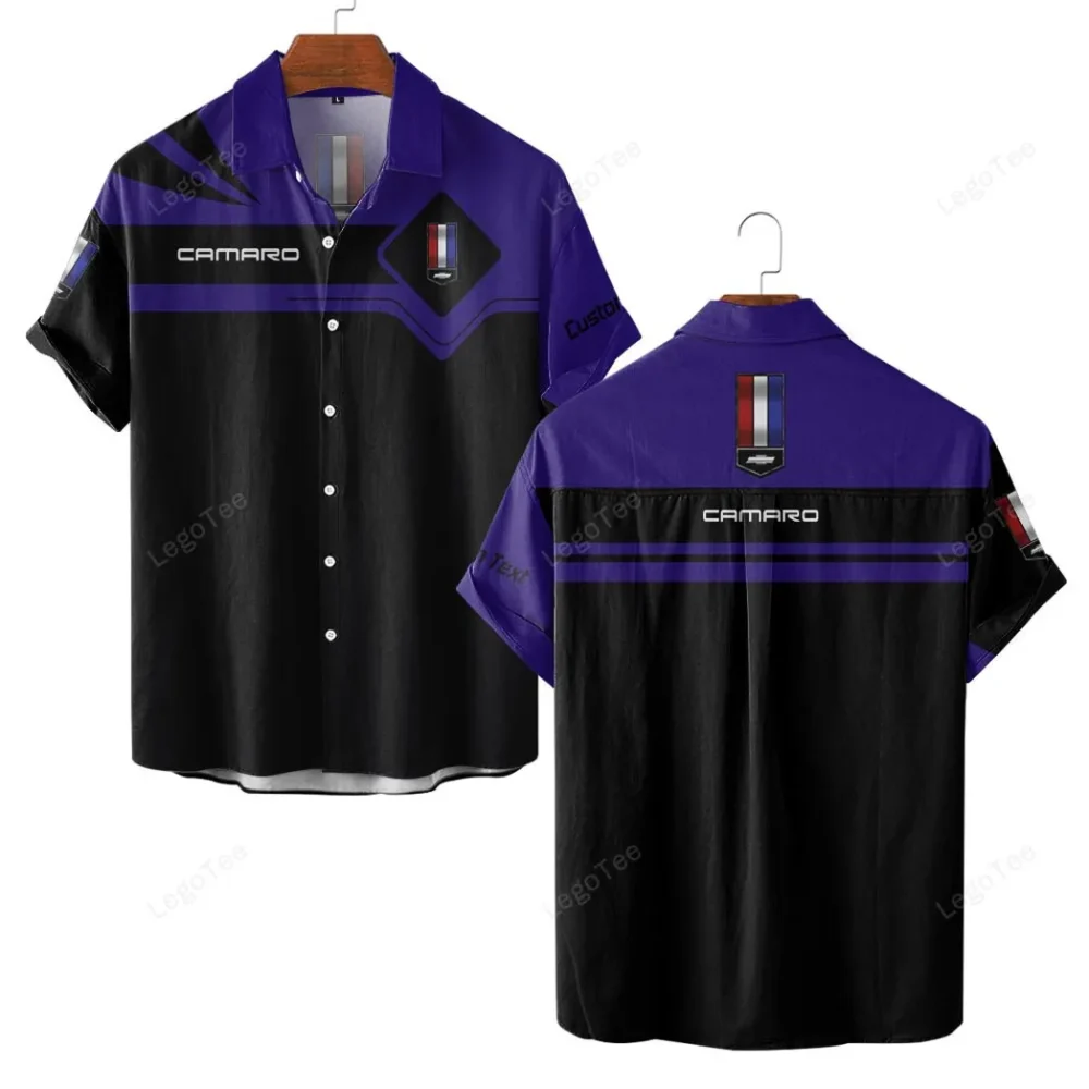Two-Door Sports Car Hawaiian Shirt Exclusive Logo, Garage Life Button Shirt CAR980 - Image 2