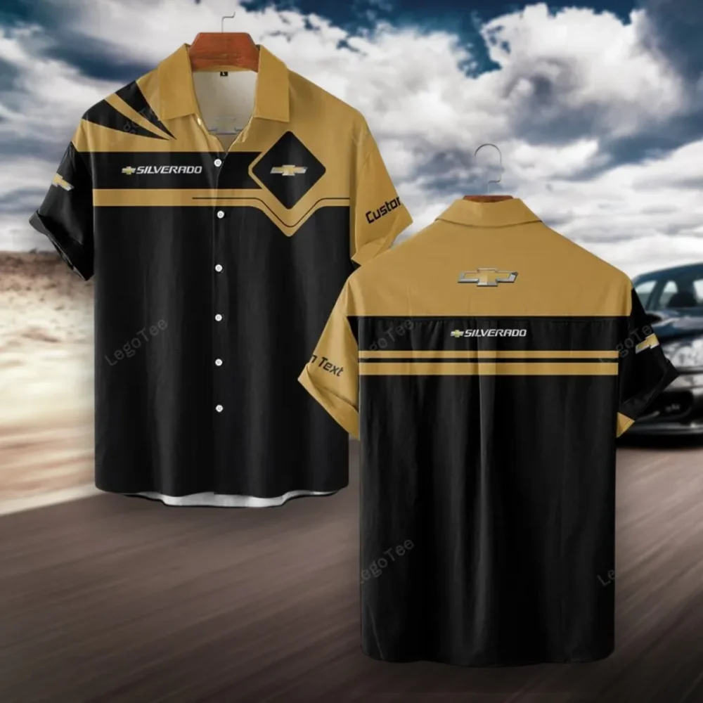 Strong Cargo Truck Hawaiian Shirt Exclusive Logo, Summer Garage Button Shirt CAR980
