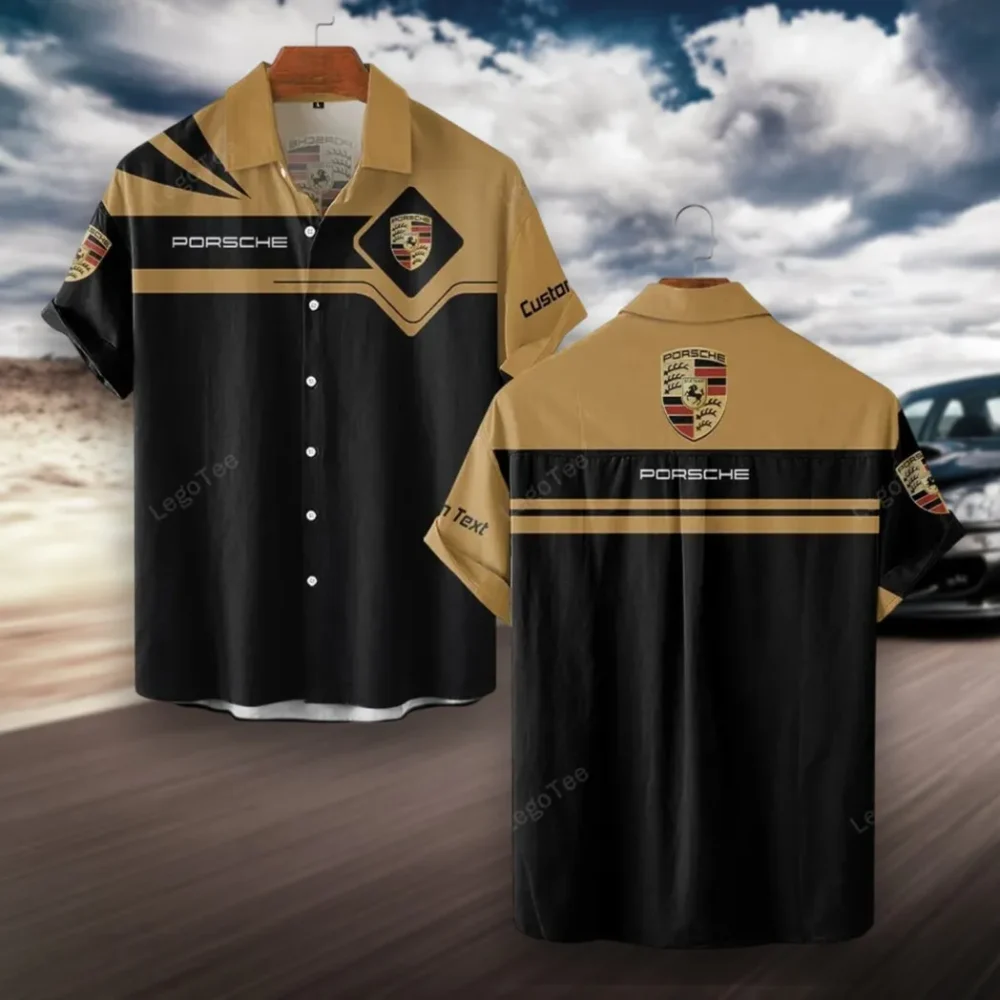 Exotic Coupe Hawaiian Shirt Exclusive Logo, Road-Trip Ready Button Shirt CAR980
