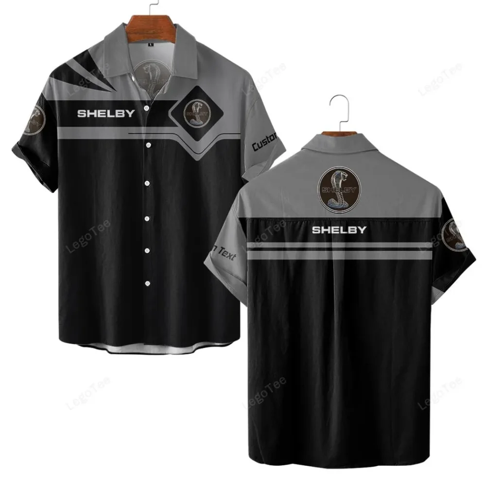 Performance Coupe Hawaiian Shirt Exclusive Logo, Engine Lover Button Shirt CAR980 - Image 2
