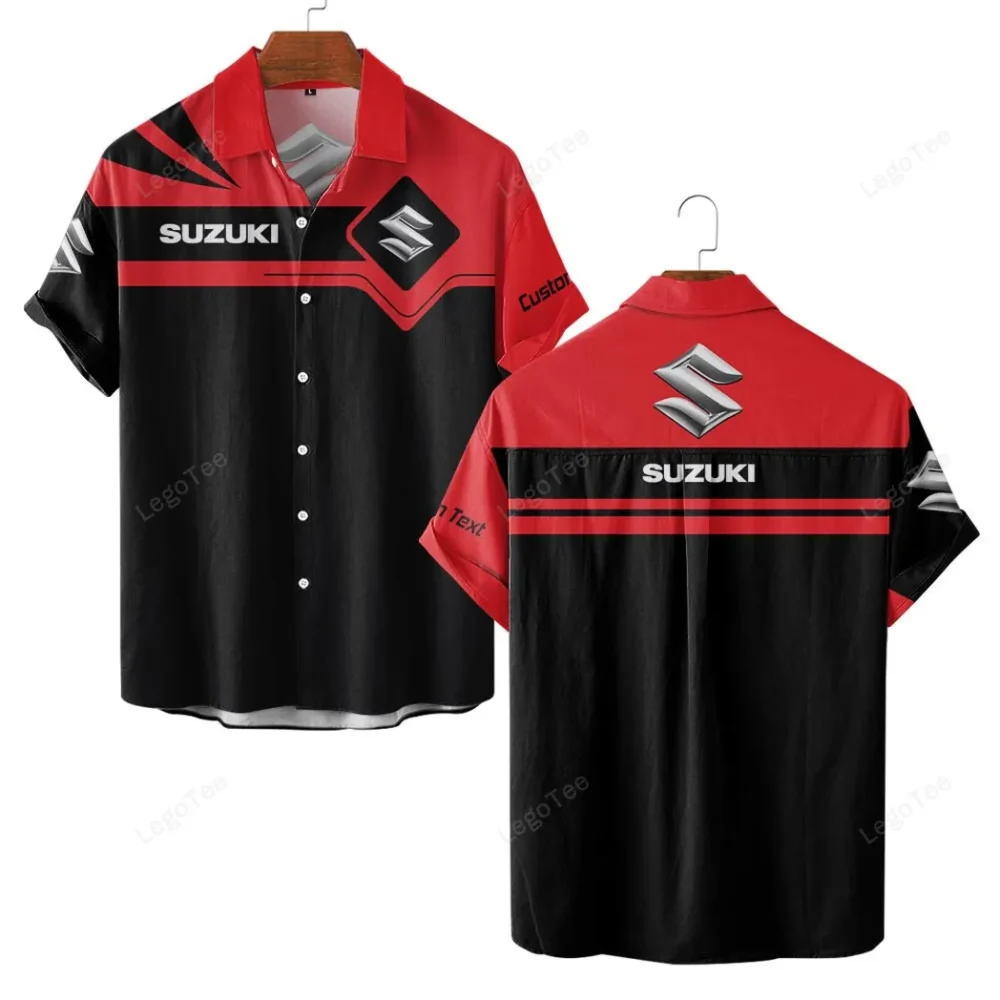 Superbike Hawaiian Shirt Exclusive Logo, Custom Ride Button Shirt CAR980 - Image 2