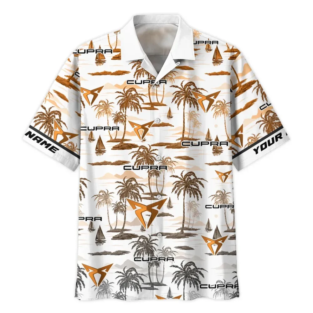 Sporty Urban Vehicle Hawaiian Shirt Exclusive Logo, Street-Ready Button Shirt CAR205 - Image 3
