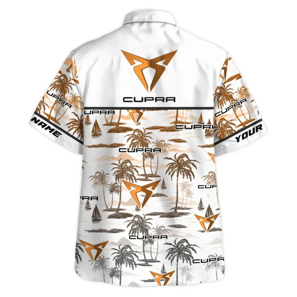 Sporty Urban Vehicle Hawaiian Shirt Exclusive Logo, Street-Ready Button Shirt CAR205 - Image 4