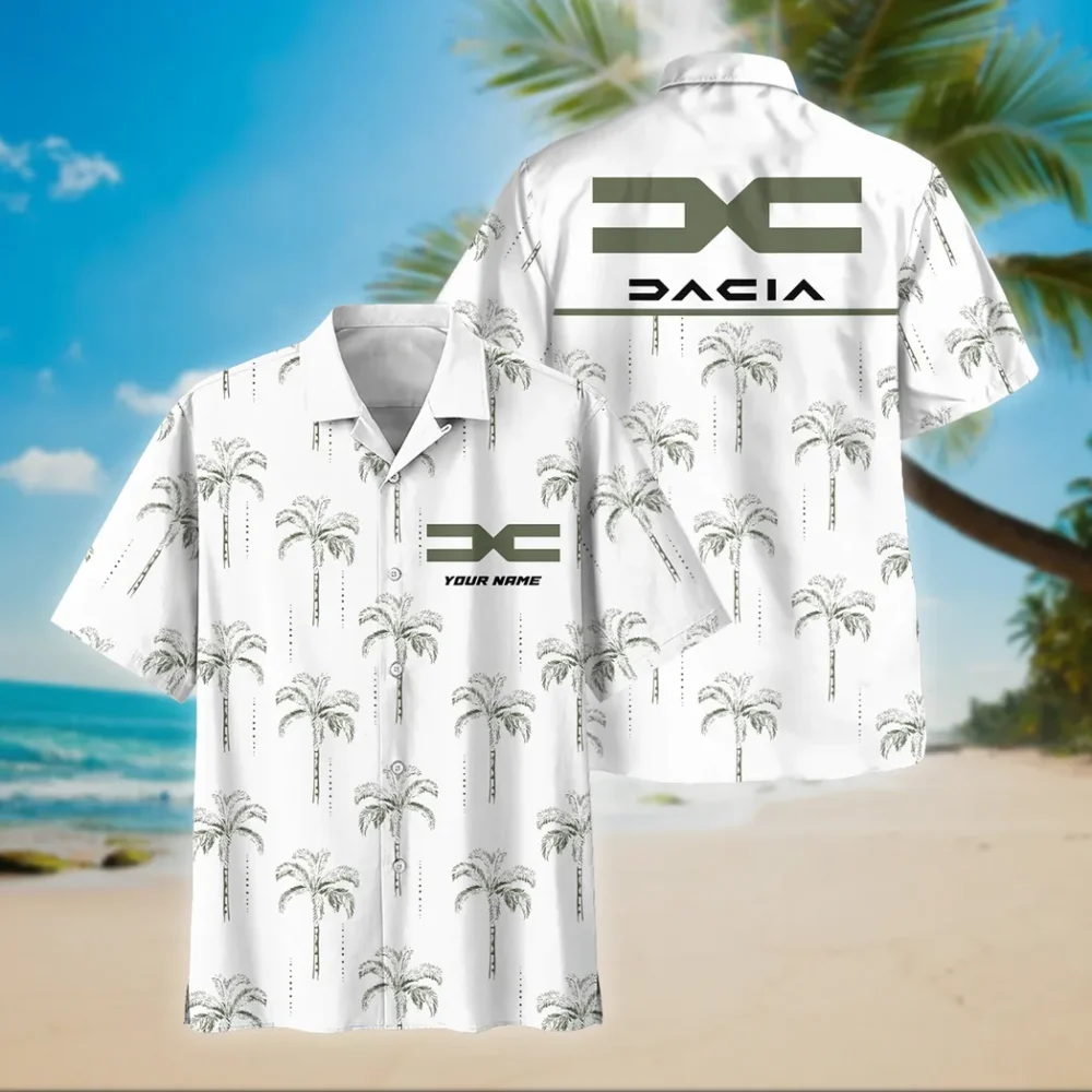 Digipower Machines Hawaiian Shirt Exclusive Logo, Motor Culture Button Shirt CAR206 - Image 2