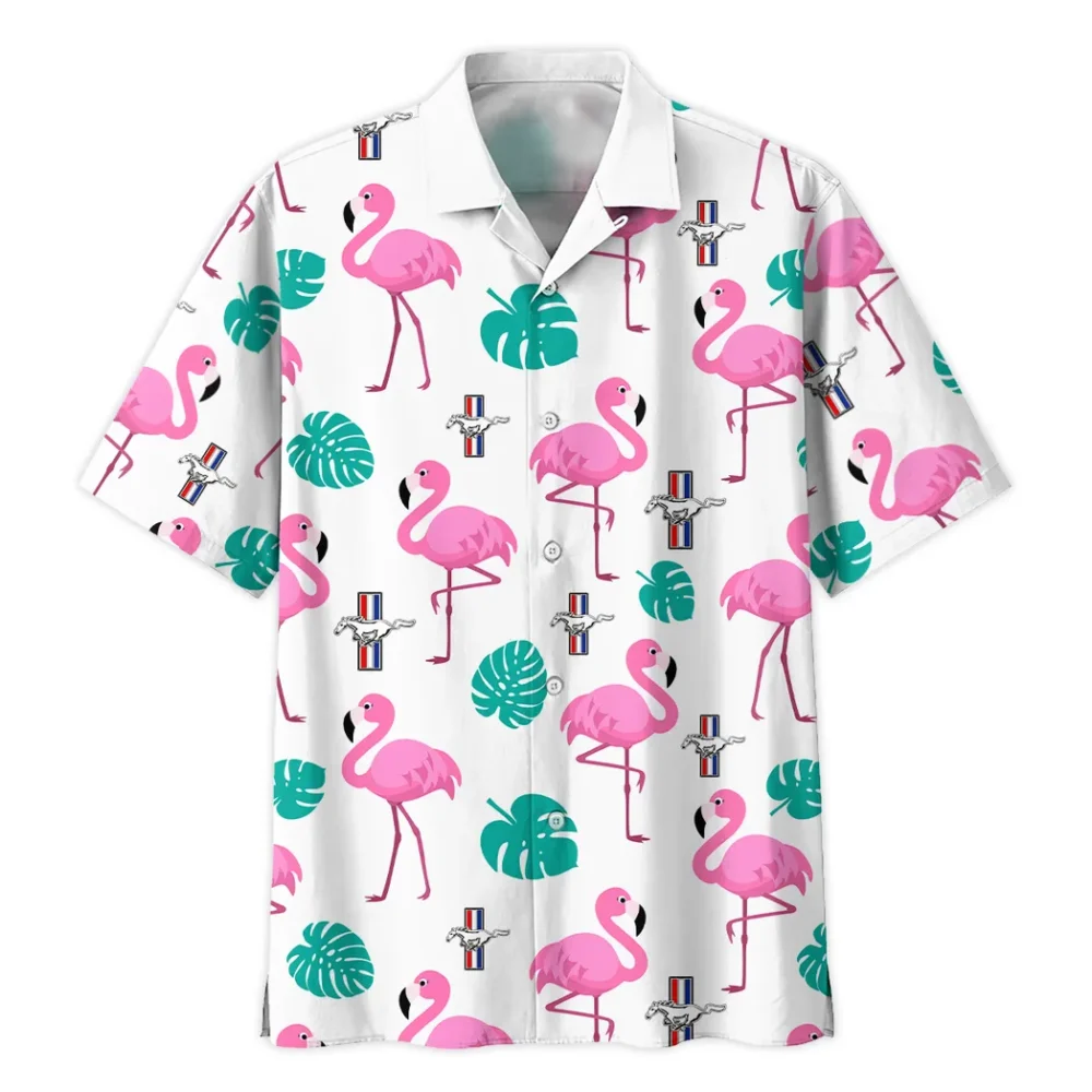 Classic American Car Hawaiian Shirt Exclusive Logo, Garage Life Button Shirt CAR207 - Image 3