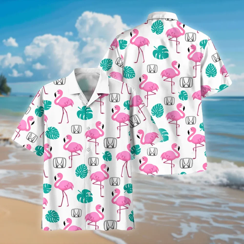 City Car Hawaiian Shirt Exclusive Logo, Drift-Ready Button Shirt CAR207 - Image 2