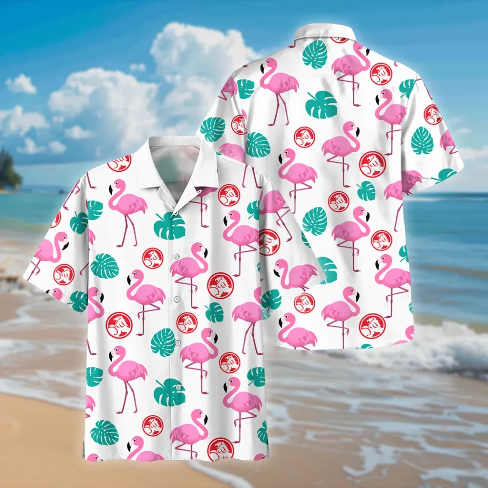 Everyday Auto Hawaiian Shirt Exclusive Logo, Motorsport Vibe Button Shirt CAR207 - Image 2