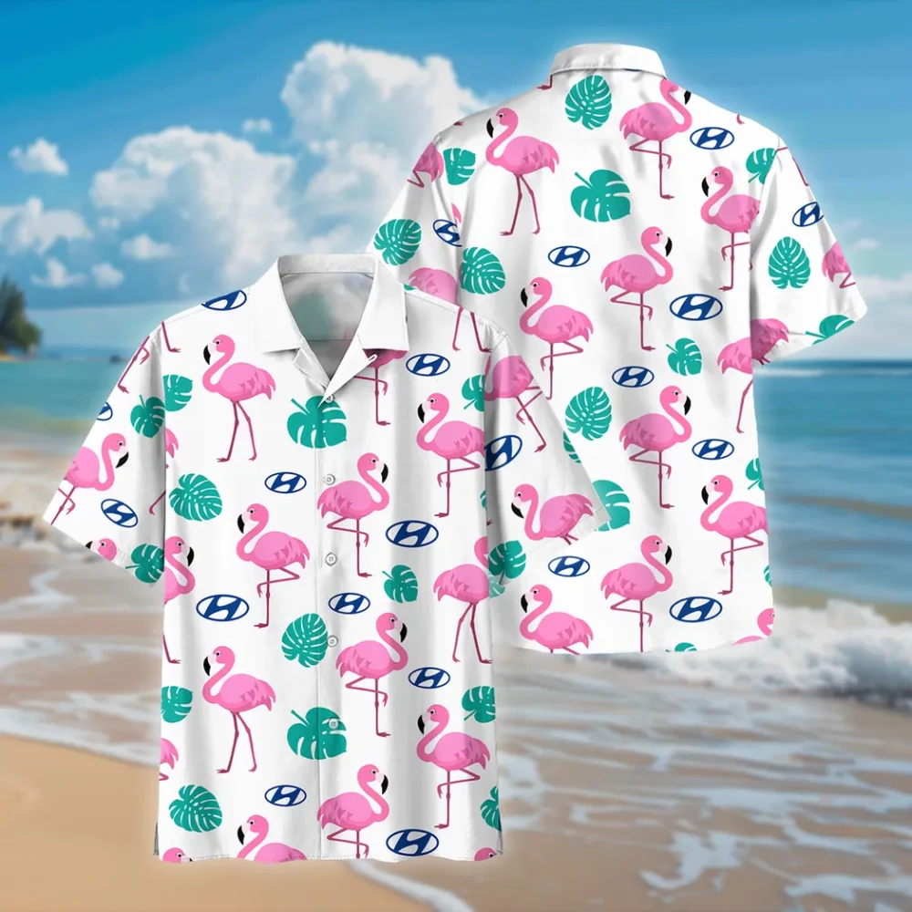 City Car Hawaiian Shirt Exclusive Logo, Custom Ride Button Shirt CAR207 - Image 2