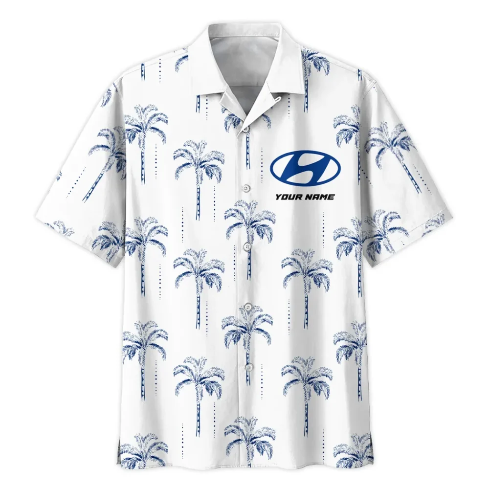 Electric Car Hawaiian Shirt Exclusive Logo, Custom Ride Button Shirt CAR206 - Image 3