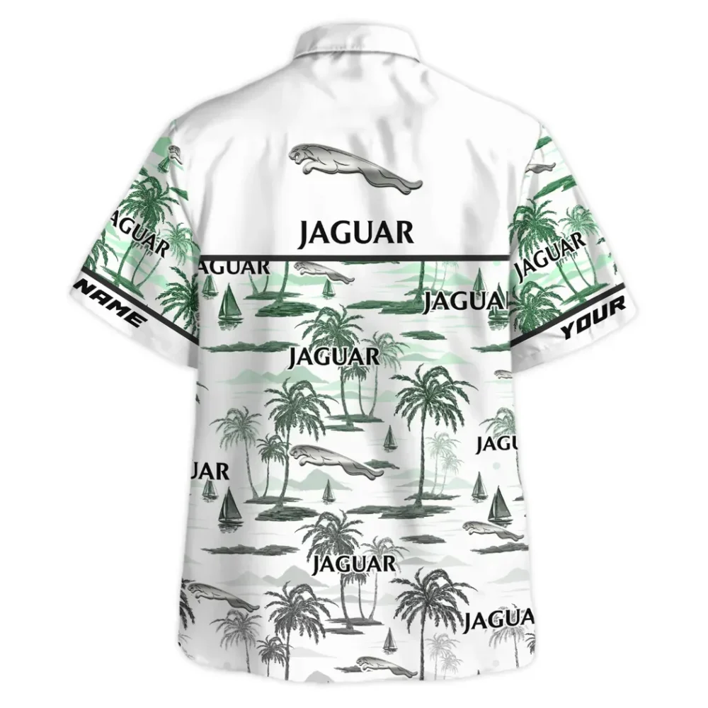 Luxury Sedan Hawaiian Shirt Exclusive Logo, Street Racer Button Shirt CAR205 - Image 4