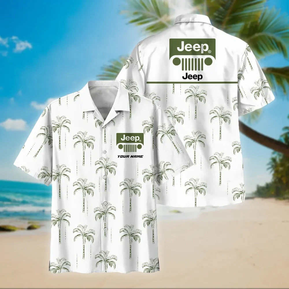 4x4 Vehicle Maker Hawaiian Shirt Exclusive Logo, Performance Gear Button Shirt CAR206 - Image 2