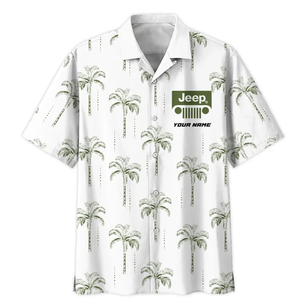 4x4 Vehicle Maker Hawaiian Shirt Exclusive Logo, Performance Gear Button Shirt CAR206 - Image 3