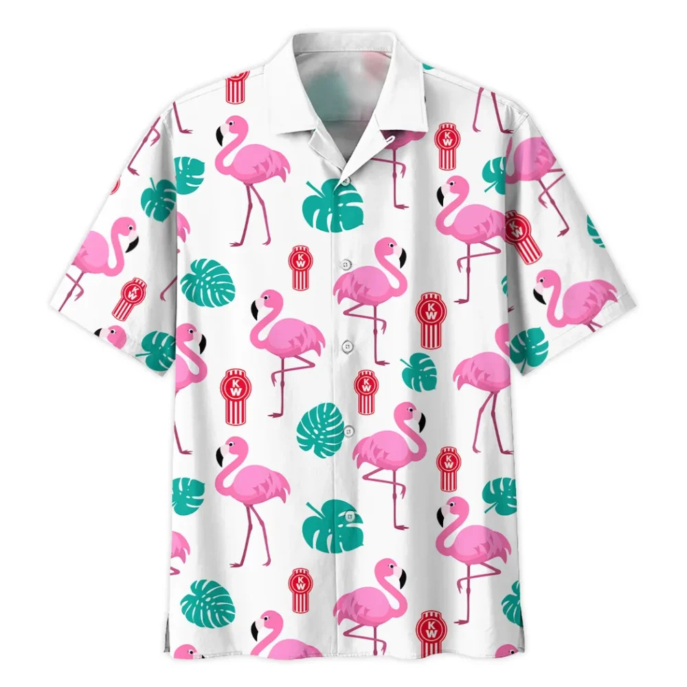 Sturdy Semi Hawaiian Shirt Exclusive Logo, Road-Trip Ready Button Shirt CAR207 - Image 3