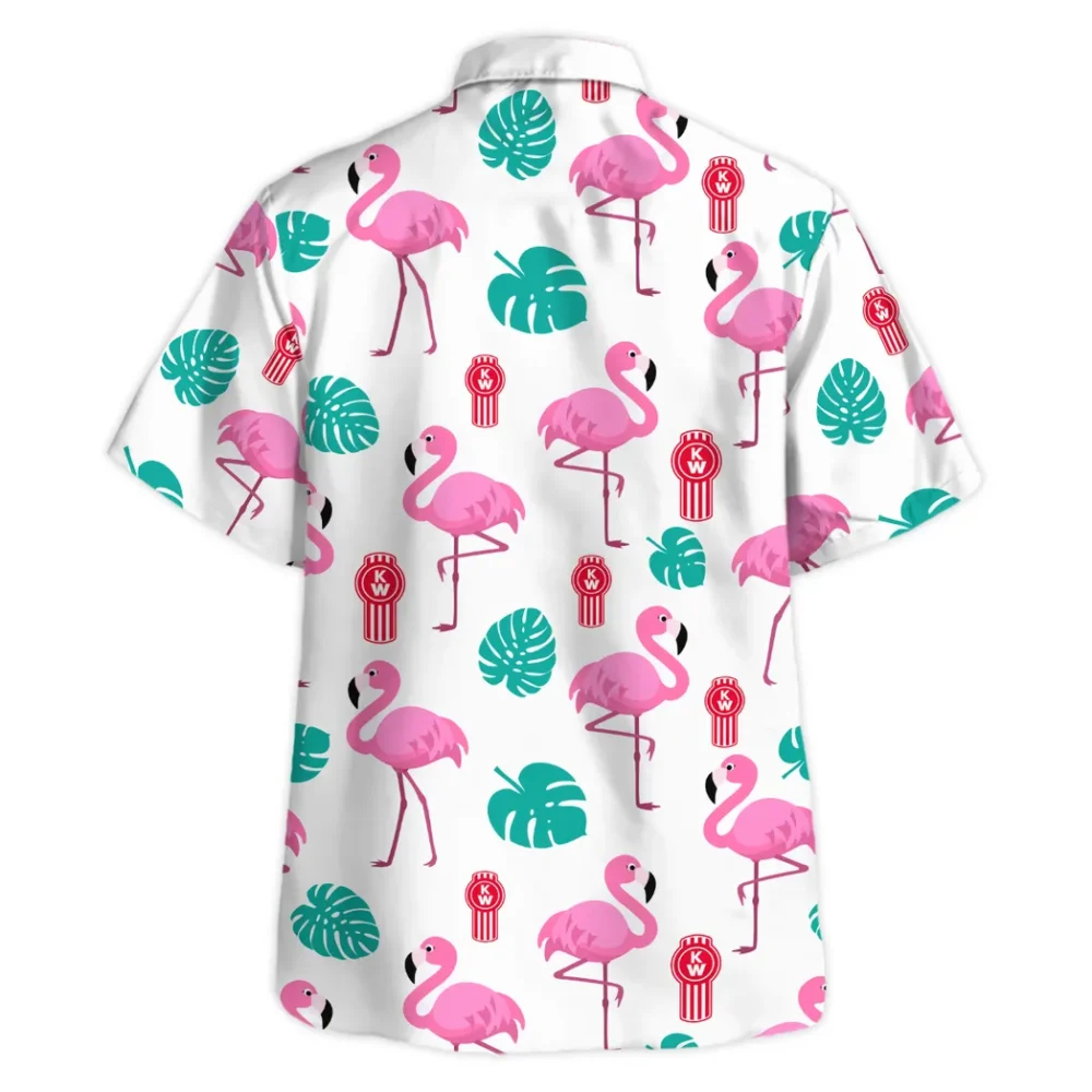 Sturdy Semi Hawaiian Shirt Exclusive Logo, Road-Trip Ready Button Shirt CAR207 - Image 4