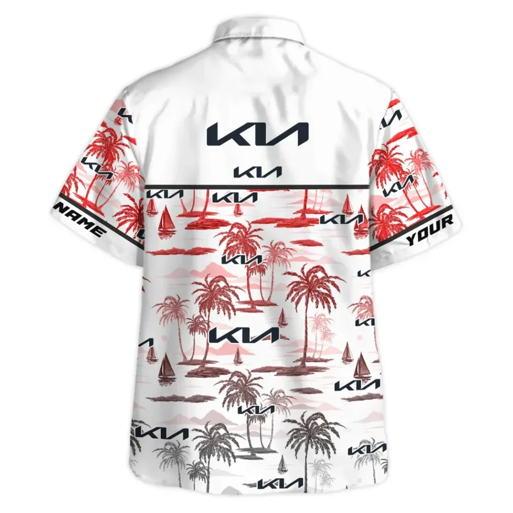 Everyday Vehicle Hawaiian Shirt Exclusive Logo, Auto Fan Button Shirt CAR205 - Image 4