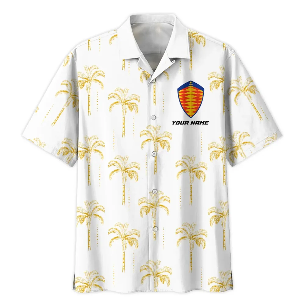 Hypercar Hawaiian Shirt Exclusive Logo, Custom Ride Button Shirt CAR206 - Image 3