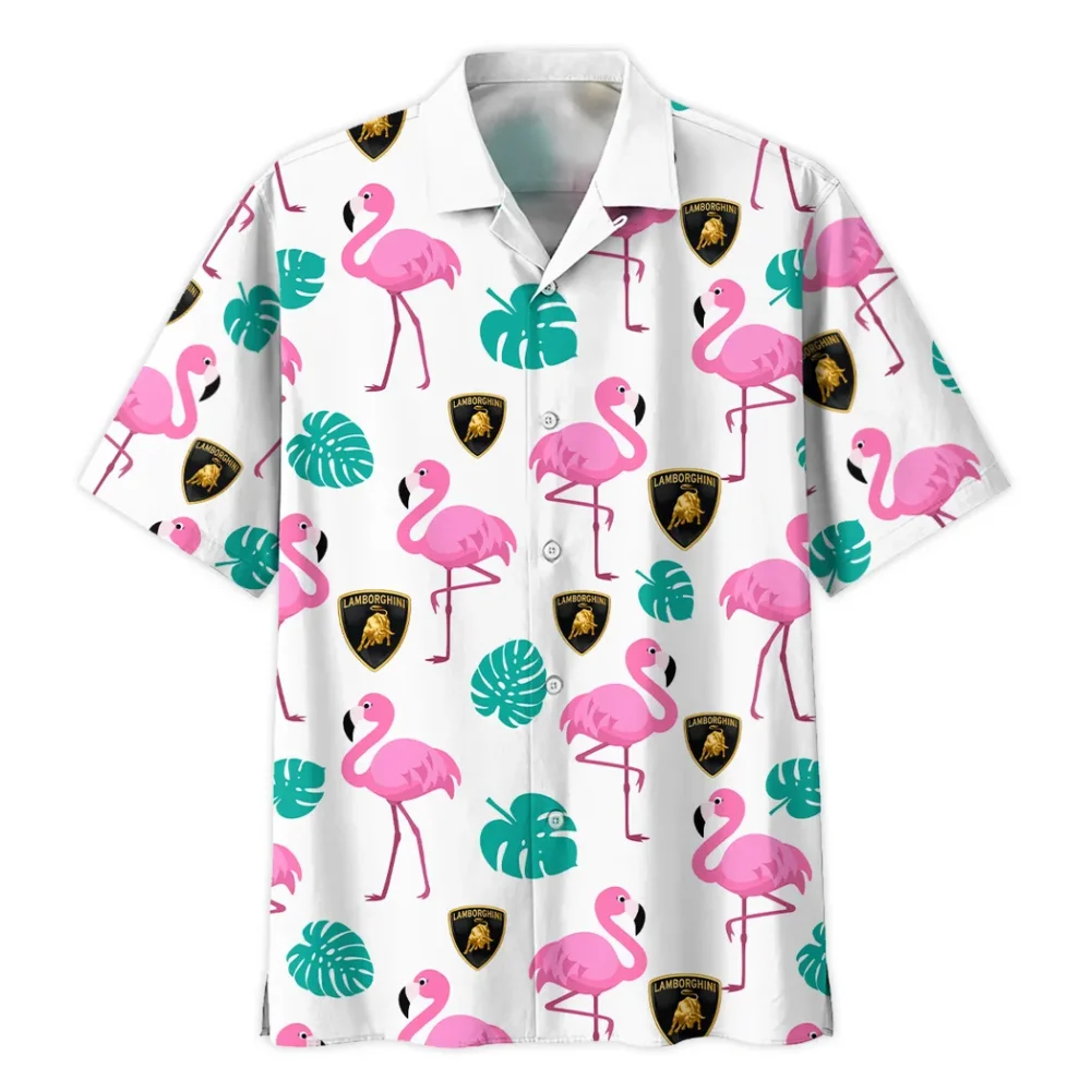 Luxury Vehicle Hawaiian Shirt Exclusive Logo, Auto Fan Button Shirt CAR207 - Image 3