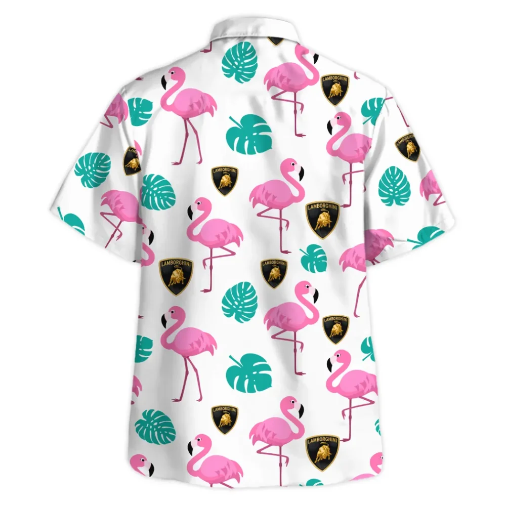 Luxury Vehicle Hawaiian Shirt Exclusive Logo, Auto Fan Button Shirt CAR207 - Image 4