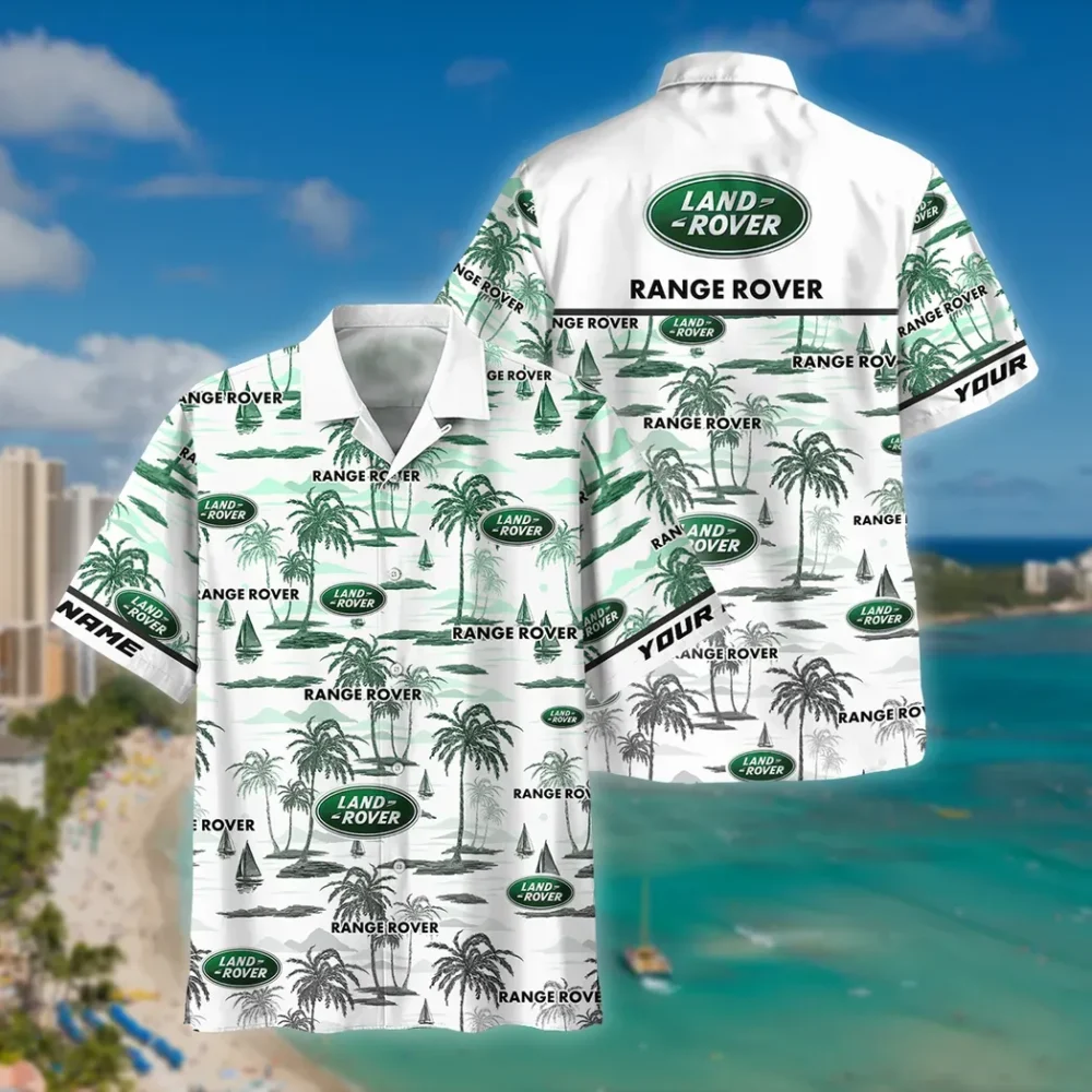 Terrain Auto Hawaiian Shirt Exclusive Logo, Open Road Button Shirt CAR205 - Image 2