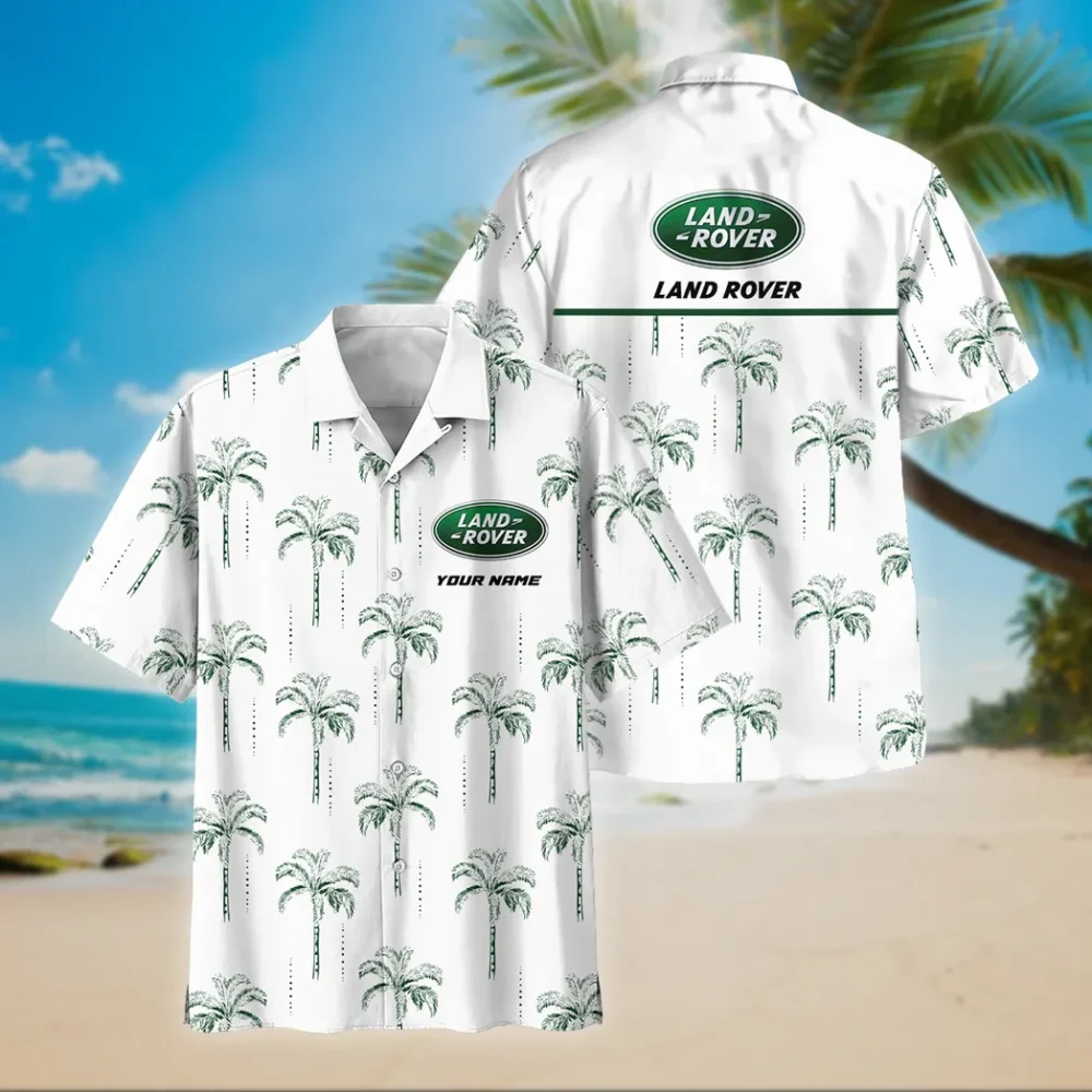 All-Terrain SUV Hawaiian Shirt Exclusive Logo, Speed Legend Button Shirt CAR206 - Image 2