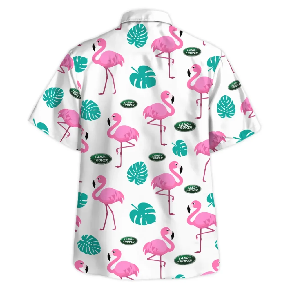 Vehicle Brand Hawaiian Shirt Exclusive Logo, Summer Garage Button Shirt CAR207 - Image 4