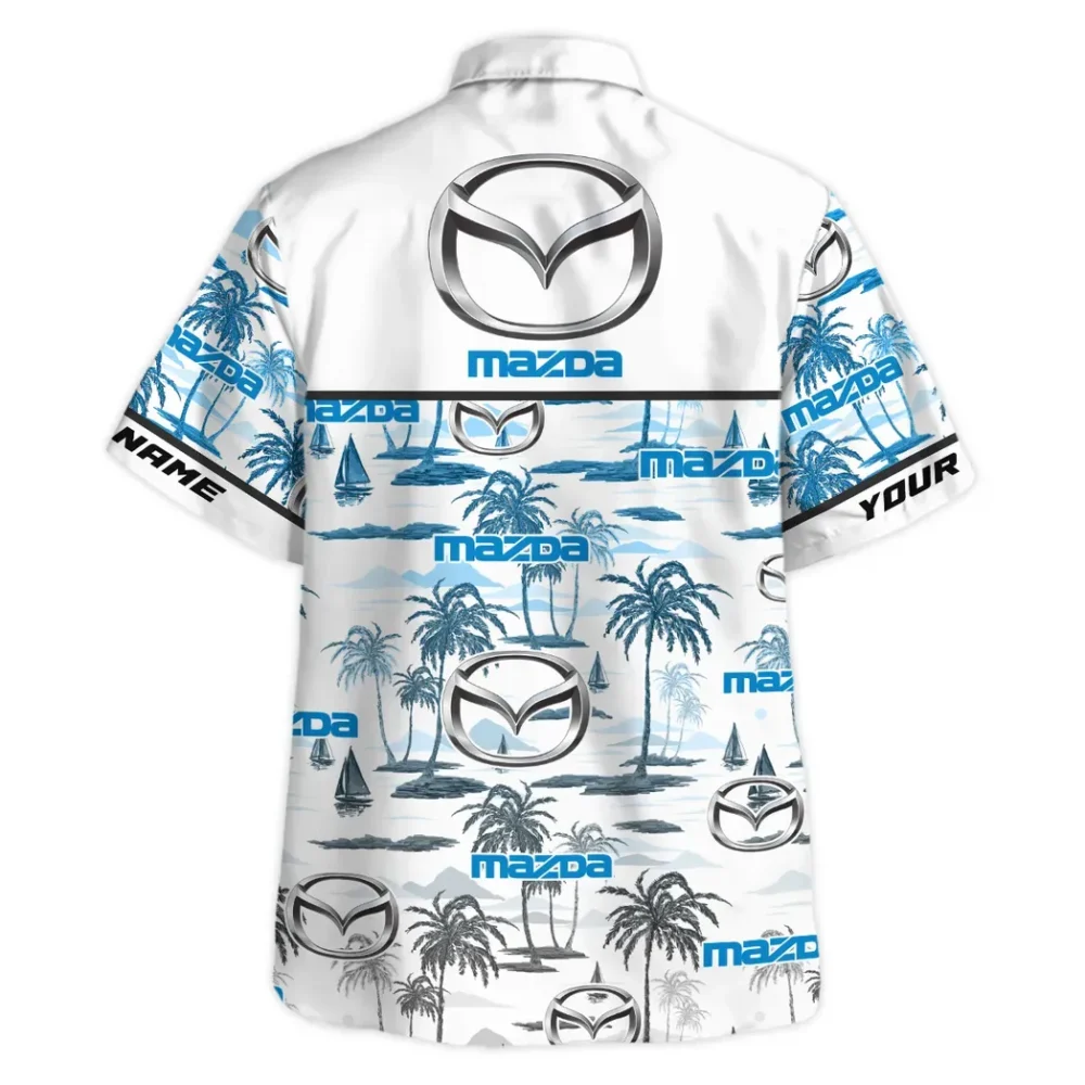 Sport Hatchback Hawaiian Shirt Exclusive Logo, Performance Gear Button Shirt CAR205 - Image 4