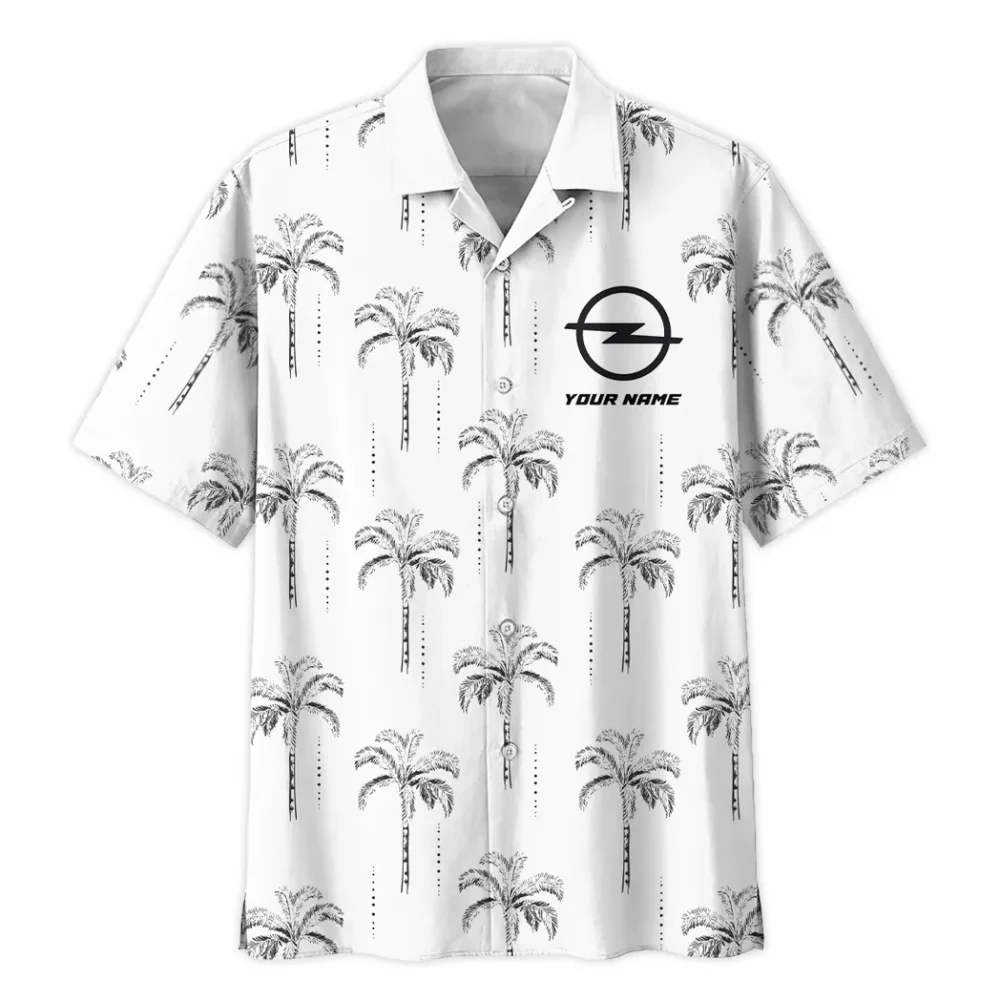 European Sedan Hawaiian Shirt Exclusive Logo, Hot Rod Button Shirt CAR206 - Image 3