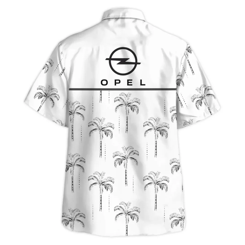 European Sedan Hawaiian Shirt Exclusive Logo, Hot Rod Button Shirt CAR206 - Image 4