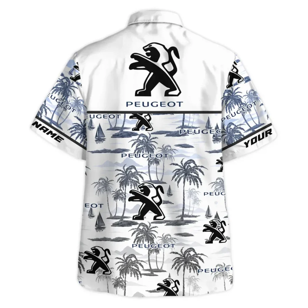 Commuter Vehicle Hawaiian Shirt Exclusive Logo, Urban Driver Button Shirt CAR205 - Image 4