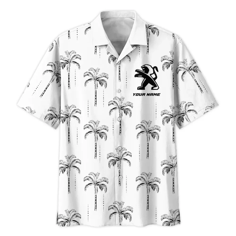 Family Auto Hawaiian Shirt Exclusive Logo, Open Road Button Shirt CAR206 - Image 3