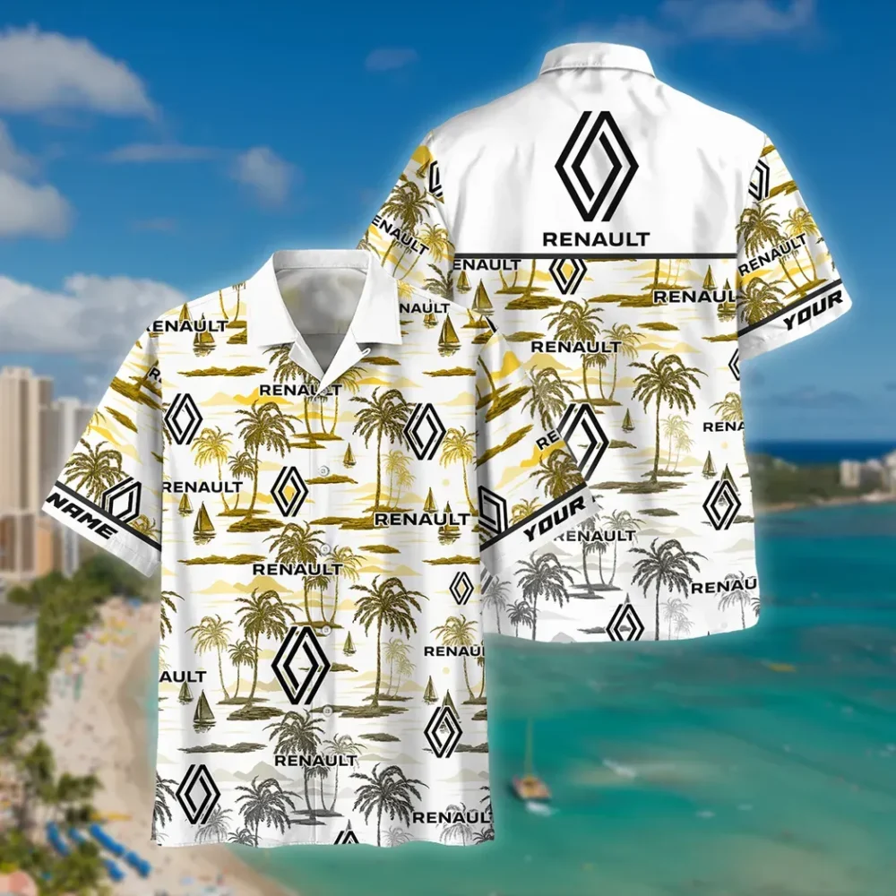 Family Sedan Hawaiian Shirt Exclusive Logo, Garage Life Button Shirt CAR205 - Image 2