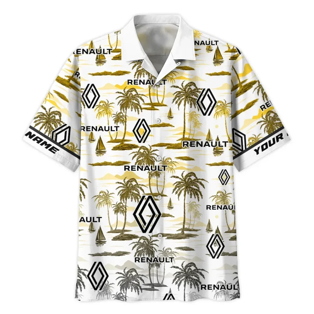 Family Sedan Hawaiian Shirt Exclusive Logo, Garage Life Button Shirt CAR205 - Image 3